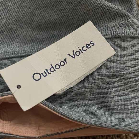 NWT Outdoor Voices tri colored leggings - Picture 4 of 4